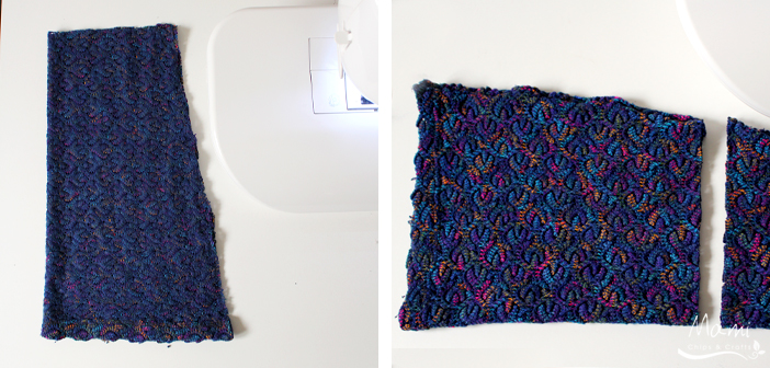 cappello fai da te riciclo creativo di un vecchio maglione