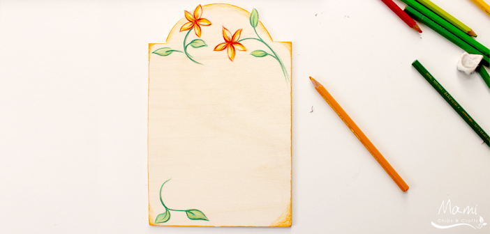 riciclo creativo fai da te tutorial lavagna in legno per la cucina