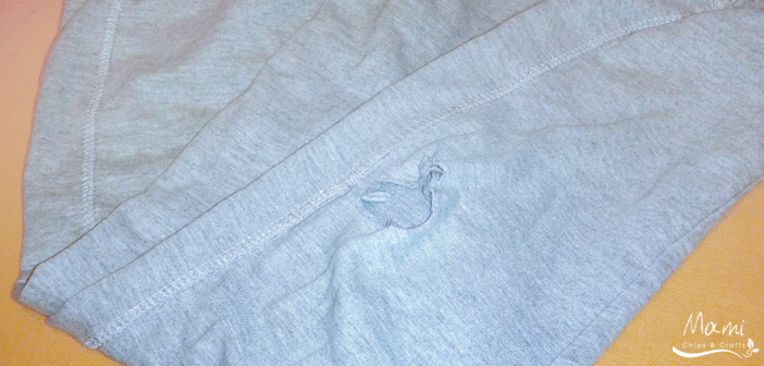 toppa pantaloni riciclo creativo aggiustare pantaloni