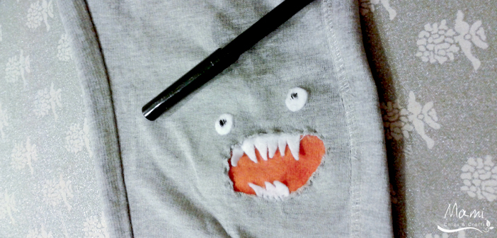 toppa pantaloni riciclo creativo aggiustare pantaloni