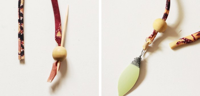 collana fai da te riciclo creativo