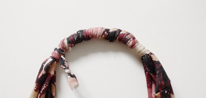 collana fai da te riciclo creativo